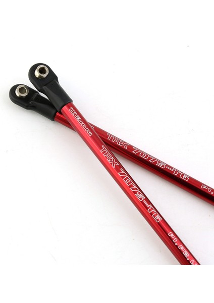 8pcs alüminyum pushrod bağlantı çubuğu 5318x 5318 1/10 Traxxas E-Revo Zirvesi için Kırmızı Anodize Revo RC Araba Yükseltme Parçaları (Yurt Dışından)