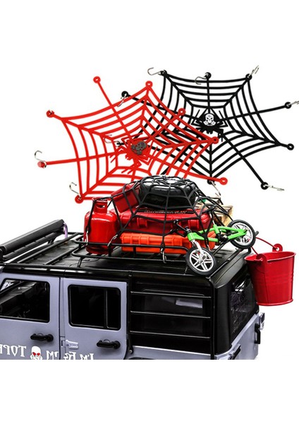 Silikon Elastik Bagaj Ağı 1/10 Rc Paletli SCX10 90046 CC01 D90 Trx4 Yükseltme Parçaları Aksesuarları, 2 (Yurt Dışından)