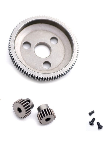 Metal 86T Düz Dişli ile 19T 21T Pinyon Dişli Slash 2WD Stampede Bandit 1/10 Rc Araba Yükseltme Parçaları (Yurt Dışından)