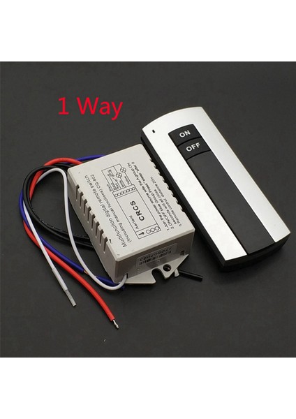 3x On/off 220V Kablosuz Uzaktan Kumanda Anahtarı Lamba ve Işık Için Dijital Uzaktan Kumanda Anahtarı HT035 (Yurt Dışından)