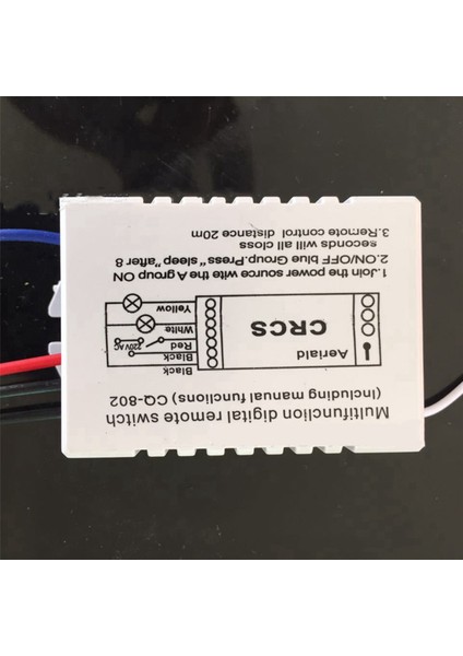 3x On/off 220V Kablosuz Uzaktan Kumanda Anahtarı Lamba ve Işık Için Dijital Uzaktan Kumanda Anahtarı HT035 (Yurt Dışından)