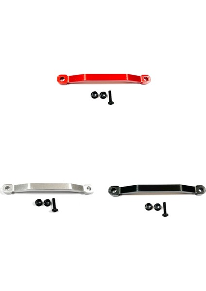 Metal Direksiyon Çubuğu Bağlantı Bağlantıları Bağlantı Çekme Çubuğu Hbx 2098B 1/24 Rc Araba Yükseltme Parçaları Aksesuarları, Gümüş (Yurt Dışından) indirimleri