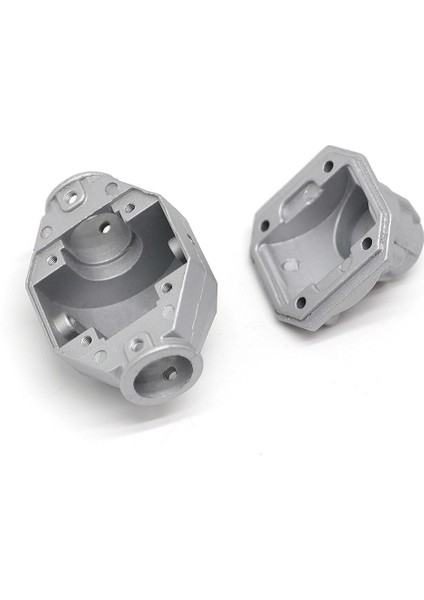 Metal Ön/arka Portal Aks Kapağı Dişli Kabuk Koruyucu ile 1/10 Rc Paletli Eksenel SCX10 I Iı 90046 Yükseltme Parçaları, 2 (Yurt Dışından)
