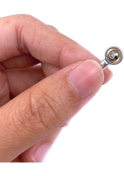 20pcs Metal M2 TIE ROD BAIN BALL BAŞLI BAĞLI KAPAK HSP Tamiya Mini 4WD RC Araba Kamyonu Çaydı Tekne Uçak 3 (Yurt Dışından)