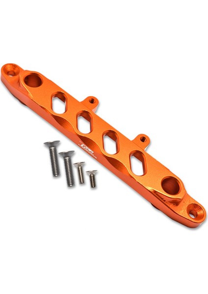 Metal Ön Çerçeve Desteği Sütun Gövde Kabuk Montaj Standı Eksenel Scx6 AXI05000 1/6 Rc Paletli Araba Yükseltme Parçaları, Turuncu (Yurt Dışından)