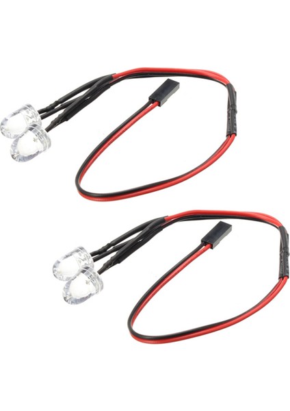 JLB Racing Cheetah için 2x LED Işık EA1034 1/10 Fırçasız RC Araç Parçaları Aksesuarları (Yurt Dışından)