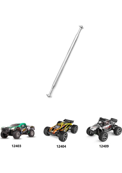 Metal Merkezi Sürücü Şaft Dogbone 12401-0273 WLTOYS 104009 12402-A 12401 12403 12409 RC Araba Yedek Parçalar Aksesuarları (Yurt Dışından)