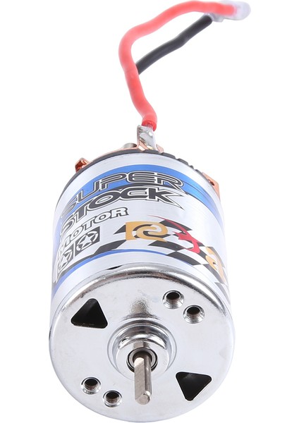 550 Fırçalı Motor 16T ve 480A Su Geçirmez Fırçalı Esc Hız Kontrol Cihazı 5V/3A Bec ile 1:10 Rc Paletli Eksenel SCX10 Trx4 (Yurt Dışından)