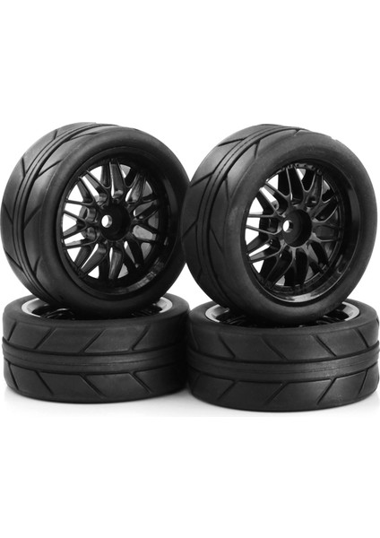 1/10 Rc Drift Lastikleri 65MM Yol Yarışı Araba Tekerlekleri Lastikleri TT01 TT02 XV01 XV02 Ptg-2, Siyah (Yurt Dışından)