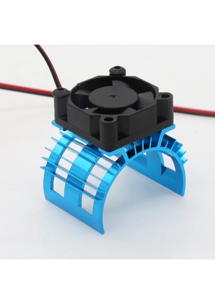 2x A959-B 144001 124019 Rc Araba Alüminyum Alaşımlı Motor Soğutucu Kapağı Soğutma Fanı ile 540 550 3650 Motor Için, 1 (Yurt Dışından)