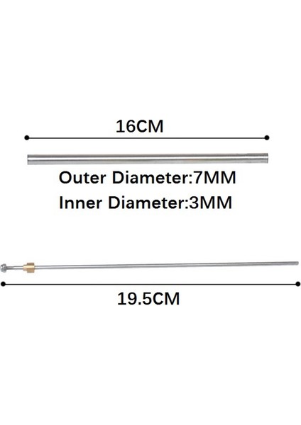 FT012-12 Çelik Boru Yedek Parçaları Paslanmaz Çelik 3mm Gemi Mili FT012 2.4g Fırçasız Rc Tekne Yedek Parçaları (Yurt Dışından) fiyatları