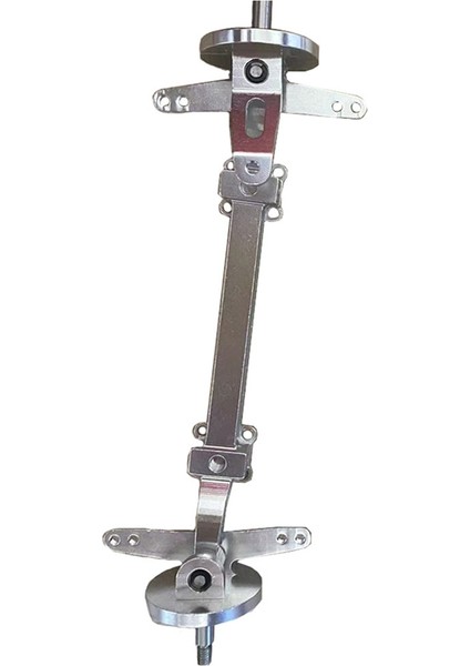 Metal Ön Aks Direksiyon Düzeneği Bağlantı Direği Bağlantı Çubuğu 1/14 Rc Kamyon Traktör Araba Yükseltme Parçaları Için Güç Yok, 2 (Yurt Dışından)