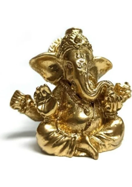 Minyatür 5 cm Hint Ganesh Fil Buda Biblo Teraryum Süs