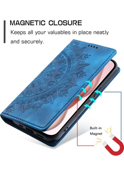 Yihang Boutique iPhone 14 Pro Cüzdan Kılıfı Kart Yuvası Standı Güçlü Manyetik Deri Çevirme Katlama Koruyucu Telefon Kılıfı (Yurt Dışından)