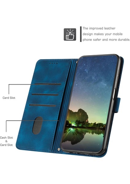 Xiaomi 12 ile Uyumlu Kordon Crossbody Boyun Askısı Koruyucu Çevirme Yumuşak Pu Deri Telefon Kılıfı (Yurt Dışından)