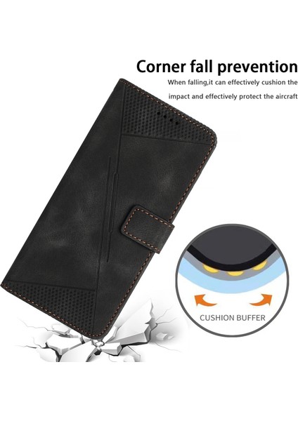 Samsung Galaxy x Cover 4s ile Uyumlu Kordon Crossbody Boyun Askısı Koruyucu Çevirme Yumuşak Pu Deri Telefon Kılıfı (Yurt Dışından)