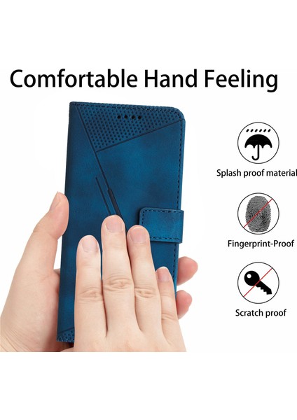 Motorola G53/G13 ile Uyumlu Kordon Crossbody Boyun Askısı Koruyucu Çevirme Yumuşak Pu Deri Telefon Kılıfı (Yurt Dışından) fiyatları