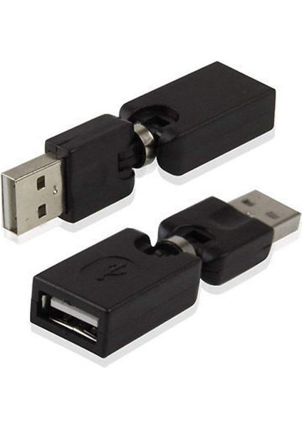 USB 2.0 Tip Erkek - Dişi 360 Derece Dönüştürücü (2'li Paket, Am-Fm) (Yurt Dışından) fırsatları