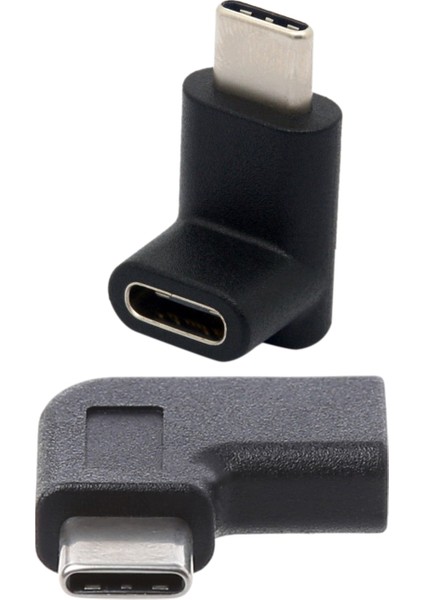 90 Derece Tip C Adaptör, USB C Erkek - Dişi Adaptör Konnektörü (Yurt Dışından) fiyatları