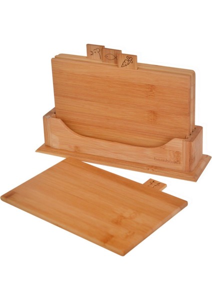 Tapenade Mini - 4’Lü Kesme Tahtası