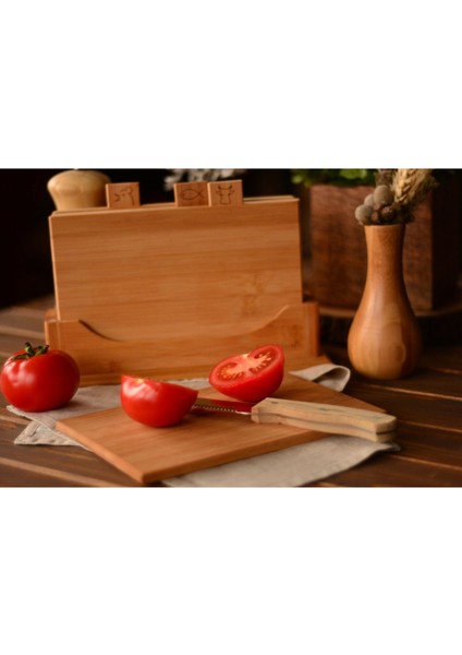 Tapenade Mini - 4’Lü Kesme Tahtası modelleri