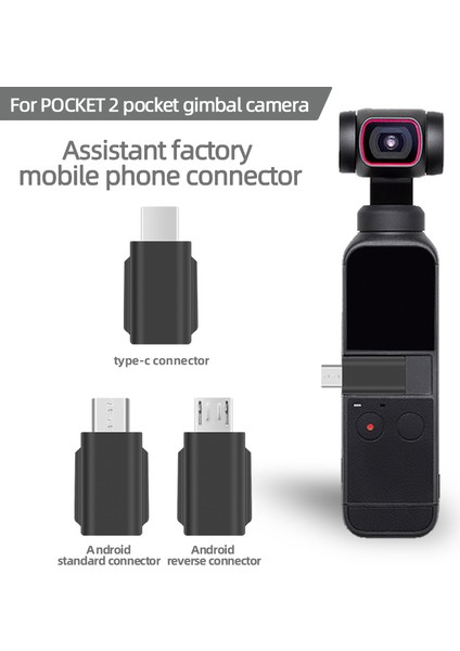 Djı Osmo Pocket 2 Gimbal Için Telefon Adaptörü, Android Standart Bağlantı Noktası (Yurt Dışından)