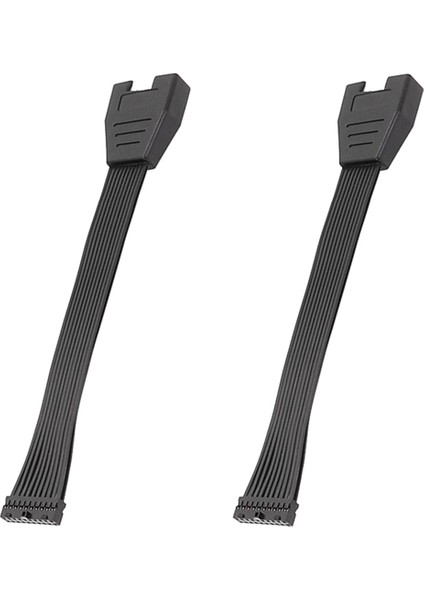 Dell Anakart Için 2 Adet USB 3.0 20PIN Kadın - Erkek Uzatma Kablosu (Yurt Dışından)