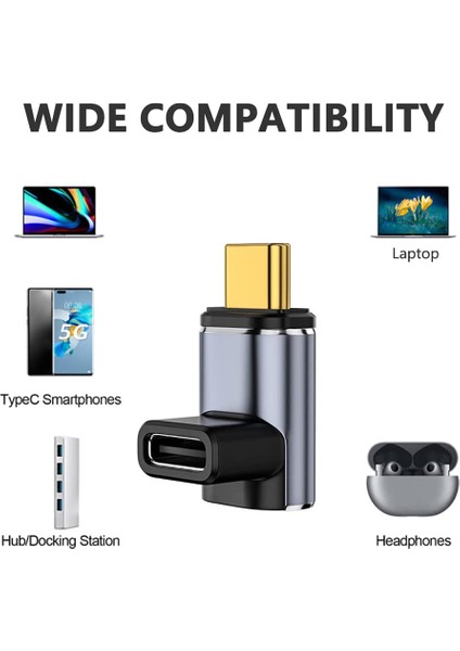 Adet USB C Manyetik Adaptör 40GBPS, 24 Pin USB Adaptör (Yurt Dışından) fırsatları