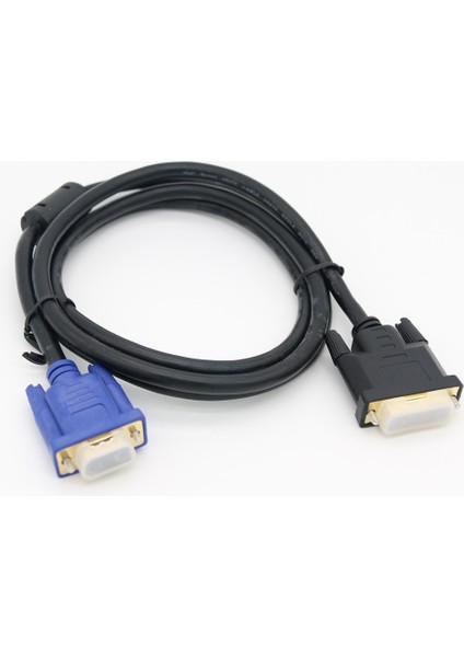 DVI - VGA Kablosu VGA - DVI Erkek - Erkek Hd Kablosu (Yurt Dışından)