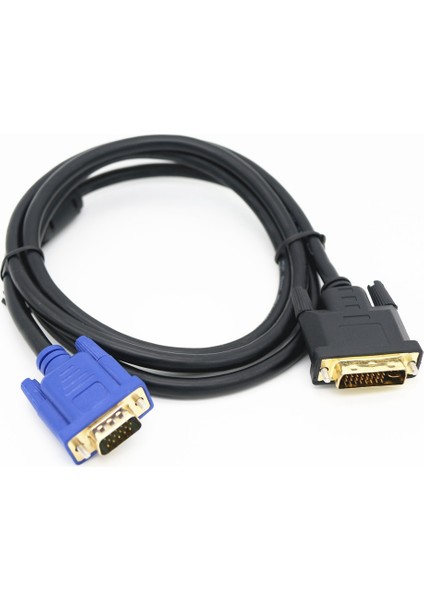 DVI - VGA Kablosu VGA - DVI Erkek - Erkek Hd Kablosu (Yurt Dışından)
