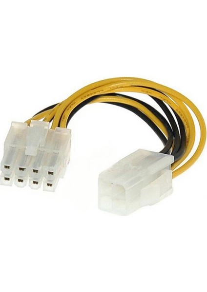 Pin Erkek - 8 Pin Cpu Güç Kaynağı Adaptörü Dönüştürücü Atx Kablosu (Yurt Dışından)