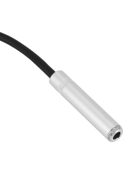 2x Fiş 6.35MM Trs Xlr Erkek Dişi Kablo 3 Pin Dişi Soket (Yurt Dışından)