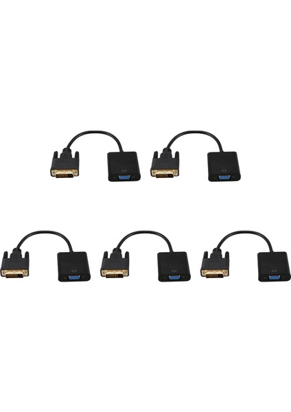 DVI - VGA Adaptör Kablosu 1080P Dvı-D - VGA Kablosu (Yurt Dışından)