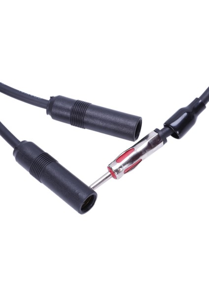 1 Erkek 2 Kadın Y Araba Stereo Radyo Anten Adaptörü Motorola Siyah (Yurt Dışından) fırsatları