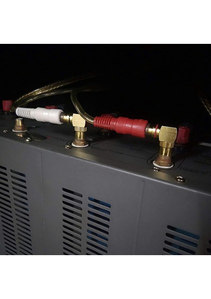 20 Paket Rca Dik Açı Adaptörü Dişi - Erkek Altın Kaplama Konnektör (Yurt Dışından) fırsatları