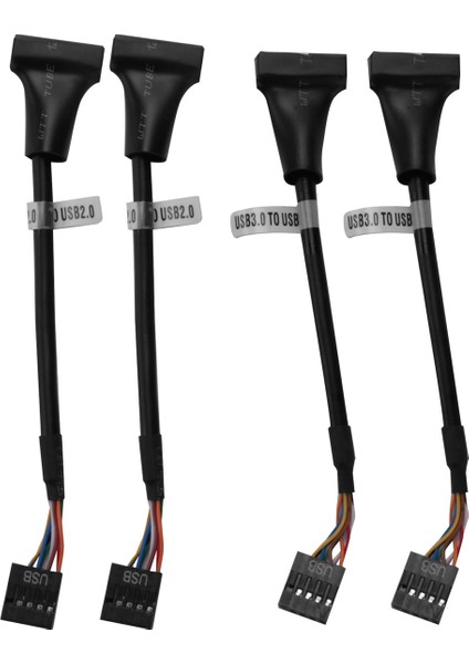 Adet Anakart Adaptör Kablosu, 19 Pin Usb3.0 - 9 Pin Usb2.0 Dişi (Yurt Dışından)