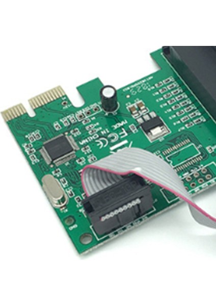 AX99100 1P1S RS232 Seri Paralel Bağlantı Noktası DB25 25PIN Pcıe Yükseltici Kart (Yurt Dışından)