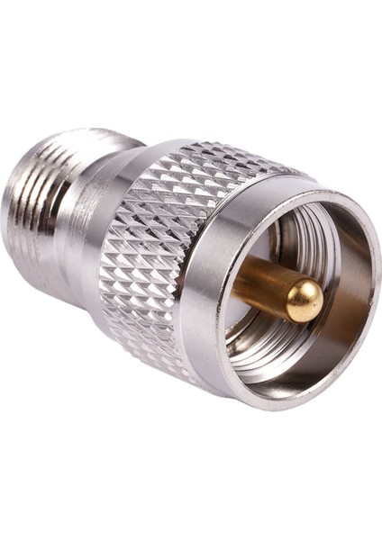 Uhf Erkek PL259 - N Dişi M/f Düz Koaksiyel Rf Adaptörü (Yurt Dışından)