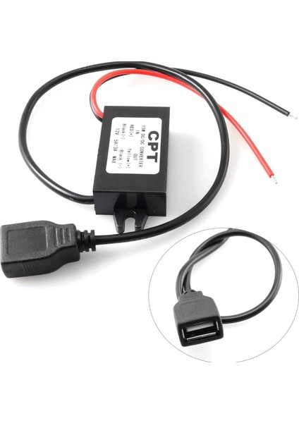 Telefon Şarjı Için Araç Güç Dönüştürücü Dc 12V - 5V 3A Dönüştürücü (Yurt Dışından) modelleri