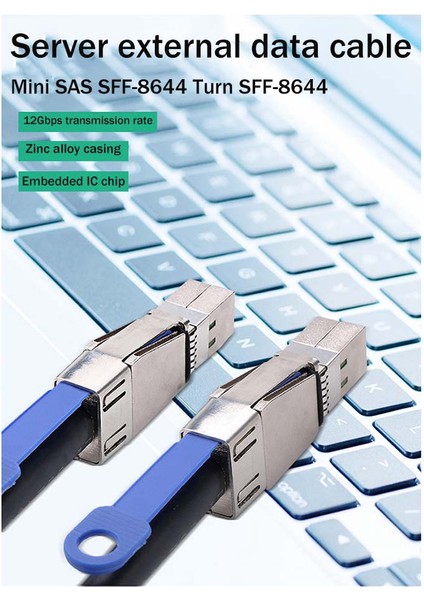 Mini Sas Derin Yoğunluk Aktarım Kablosu Mini Sas SFF-8644 - SFF-8644 (Yurt Dışından) indirimleri