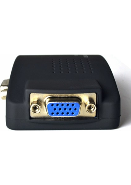 Av - VGA Adaptörü Rca VGA Dönüştürücü Pc Kompozit Dönüştürücü Anahtar Kutusu (Yurt Dışından)