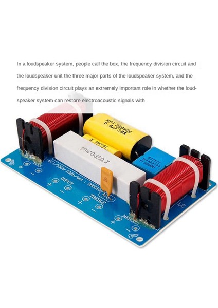 120W Yüksek Orta Düşük 3 Yollu Ses Bölücü 5000HZ Yüksek Bas Bölücü (Yurt Dışından) fırsatları