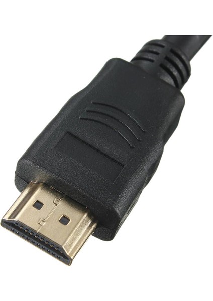 Pc Için 1.8m Mavi Hdtv HDMI - VGA HD15 Erkek Adaptör Kablosu Dönüştürücü (Yurt Dışından) modelleri