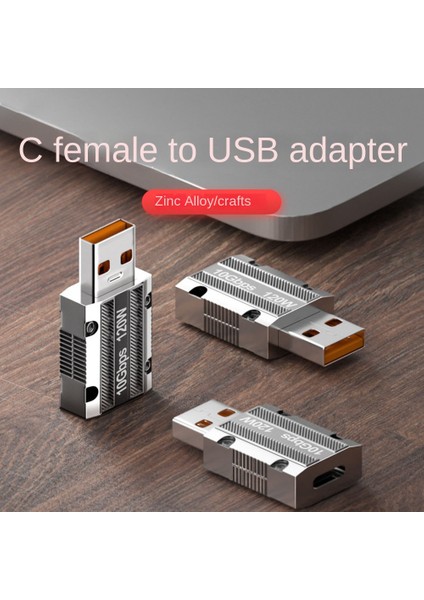 Tip C - USB Otg Adaptörü 10 Gbps USB Erkek - Usb-C Dişi Konnektör (Yurt Dışından)