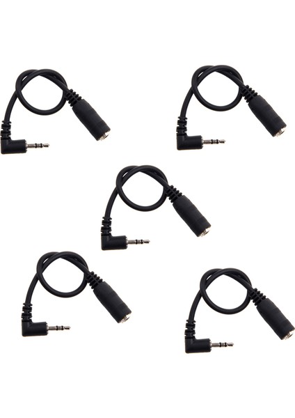 2,5 mm (Erkek) - 3,5 mm (Dişi) Stereo Ses Jakı Adaptörü (Yurt Dışından)