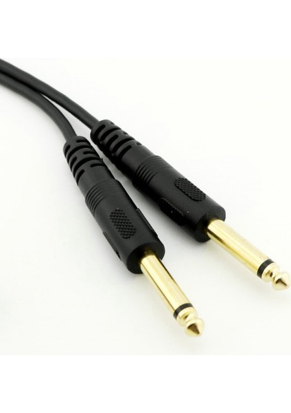 Adet 6.35MM 1/4 Inç Stereo Trs Dişi 2 Çift Erkek Y Splitter Kablosu (Yurt Dışından) indirimleri