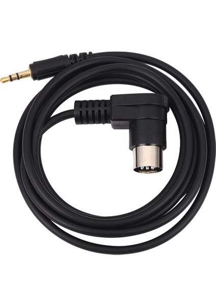 Araba 3,5 mm Aux Giriş Adaptörü Ses Kablosu Mini Jak Aux 8-Pin (Yurt Dışından)