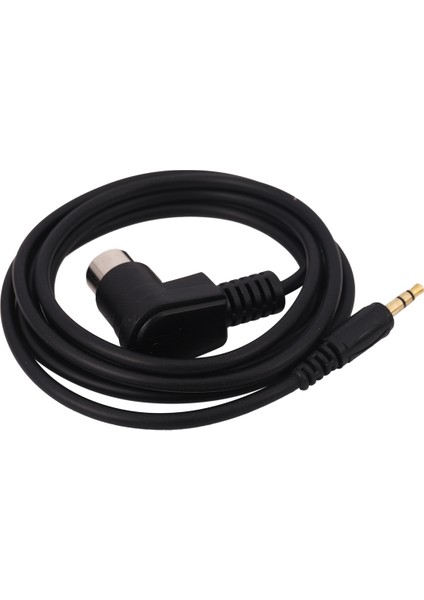 Araba 3,5 mm Aux Giriş Adaptörü Ses Kablosu Mini Jak Aux 8-Pin (Yurt Dışından)