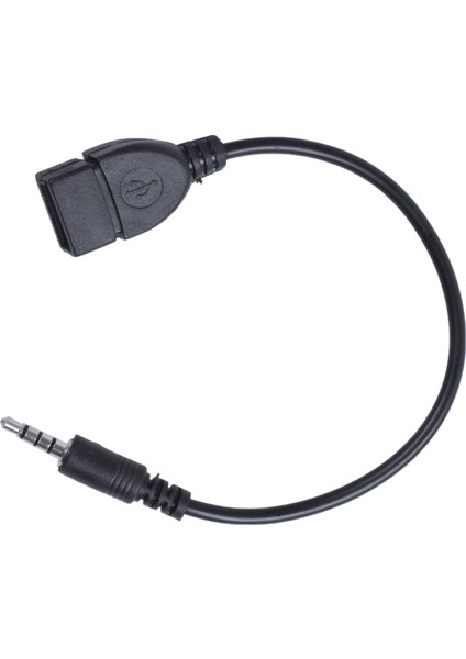 Usb-Buchse, Aux, 3,5-Mm-Klinkenstecker Fuer Audio-Ladekabel Schwarz (Yurt Dışından) fiyatları