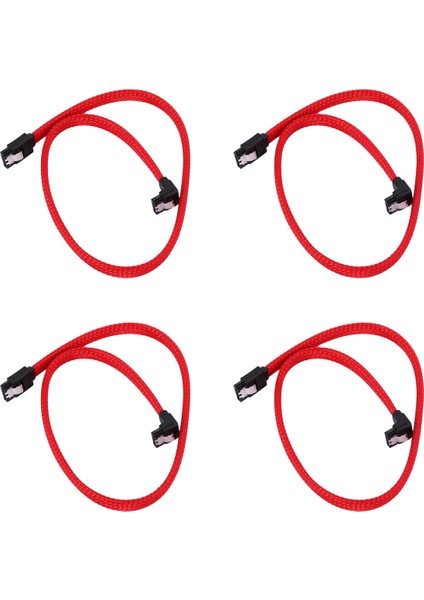 50CM Sata 3.0ııı Sata3 7pin 6gb/s Veri Kablosu, Naylon Kollu(Kırmızı) (Yurt Dışından) fiyatları